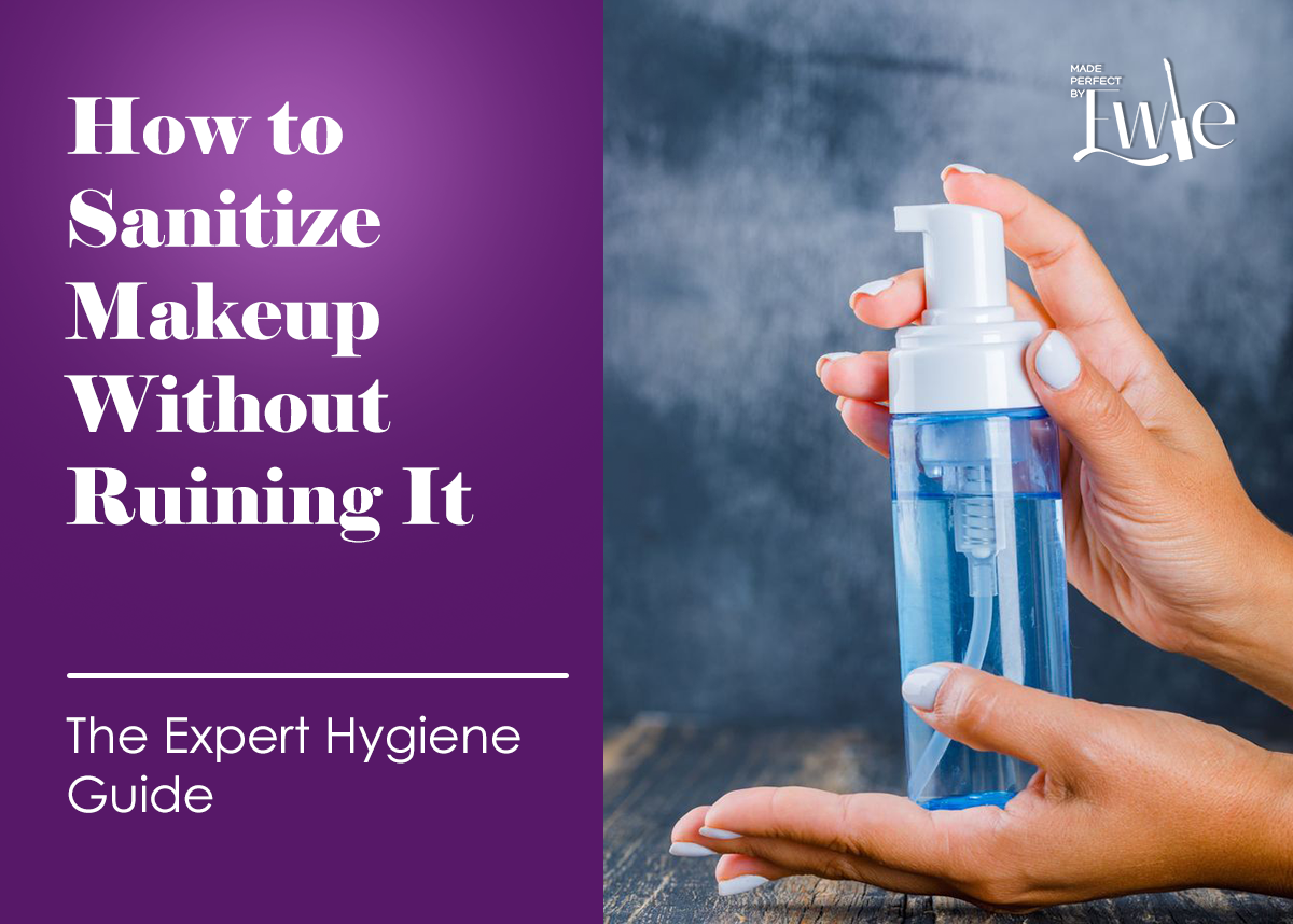 How to Sanitize Makeup Without Ruining It The Expert Hygiene Guide